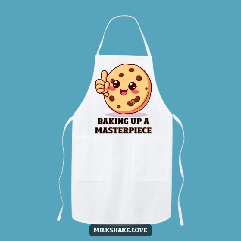 Funny Cookie Crumb Apron, Kitchen Cheer for Baking Enthusiasts