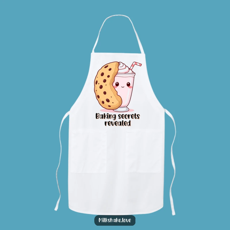 Funny Shy Milkshake Apron - Cookie Peek Chef's Accessory
