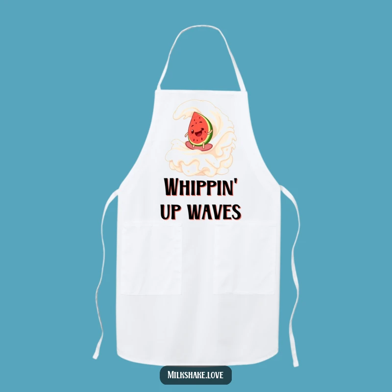 Funny Watermelon Surf Apron: Cook Up Fun in the Kitchen, Perfect Summer Gift