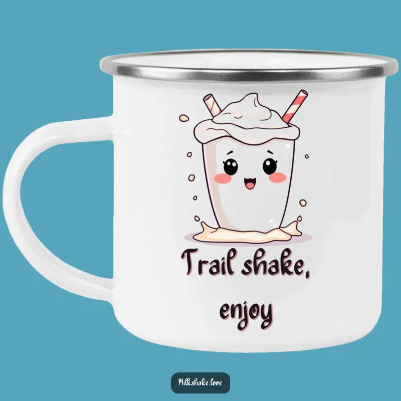 Playful Milkshake Splash Mug - Campfire Sweetness!