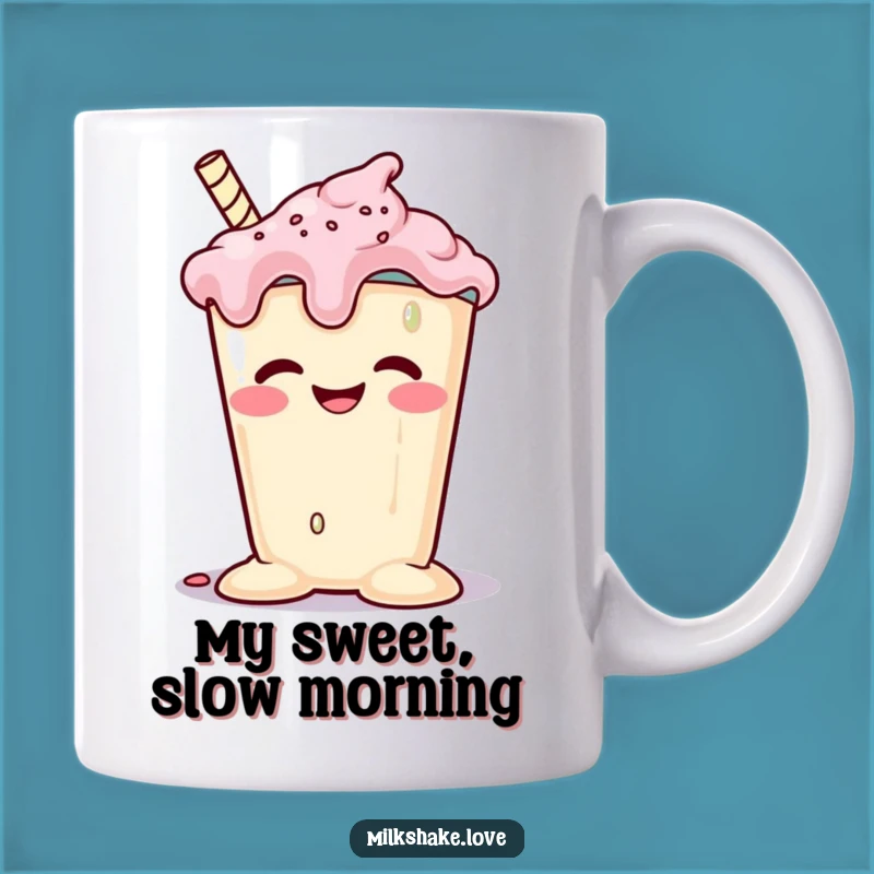 Funny Melting Milkshake Mug: Embrace the Sweet, Goofy Moments!