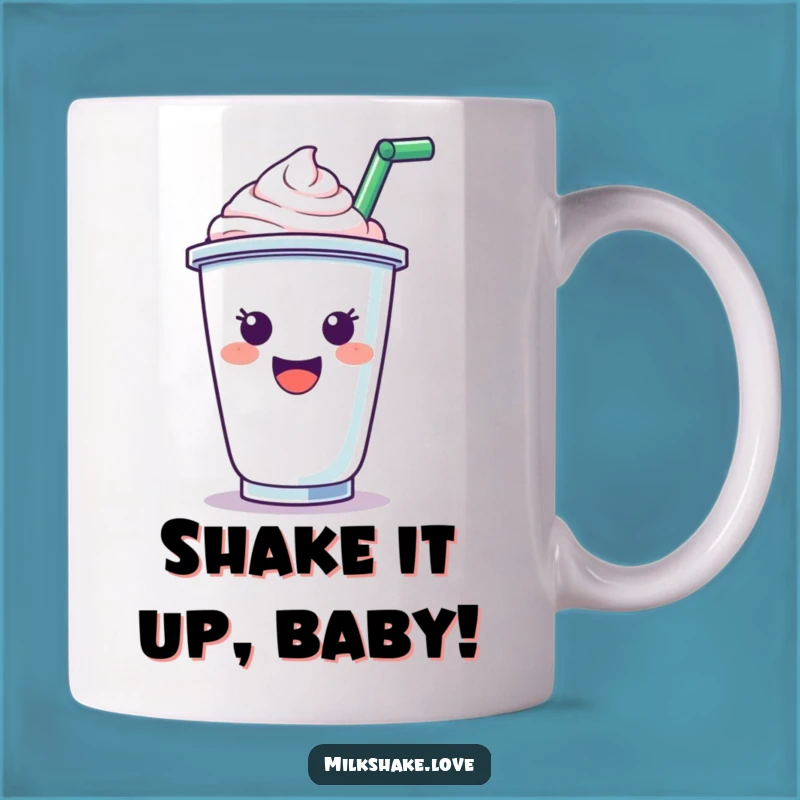 Funny Cheerful Milkshake Mug: The Ultimate Happy Drink Gift for Any Occasion