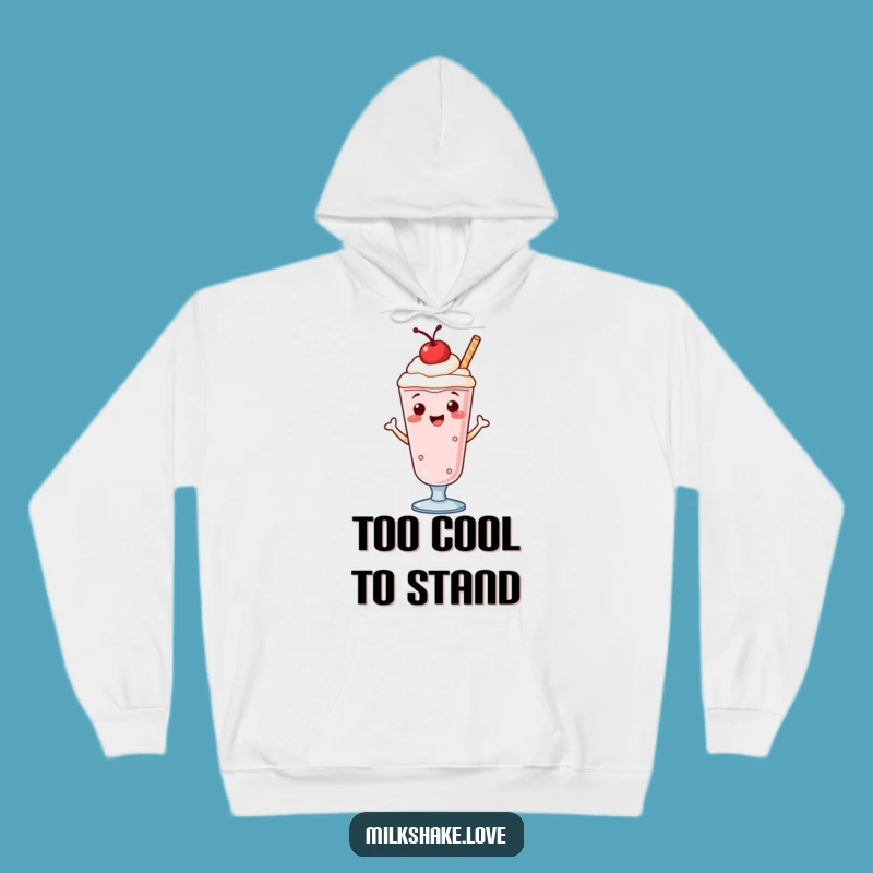 Cozy Funny Dancing Milkshake Hoodie: Snuggle Up with this Humorous Sweet Treat