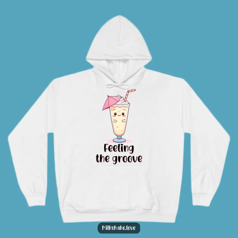 Cozy Funny Kawaii Milkshake Jig Hoodie - Warmth Meets Whimsical Dance