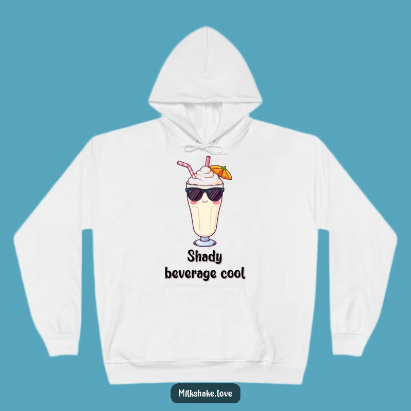 Funny Kawaii Sunglasses Milkshake Hoodie: Ultimate Cool Comfort