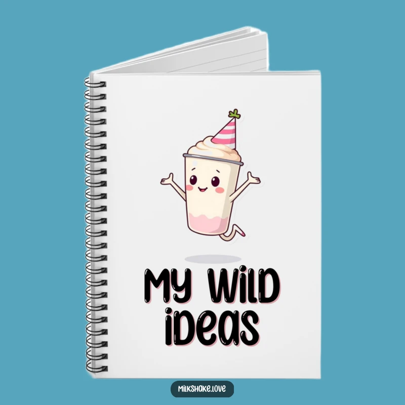 Funny Milkshake Cup Party Notebook: Plan Your Next Celebration!