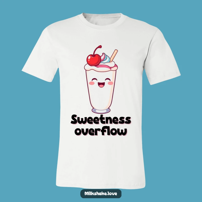 Funny Kawaii Milkshake T-Shirt: Wear Your Sweet and Hilarious Style
