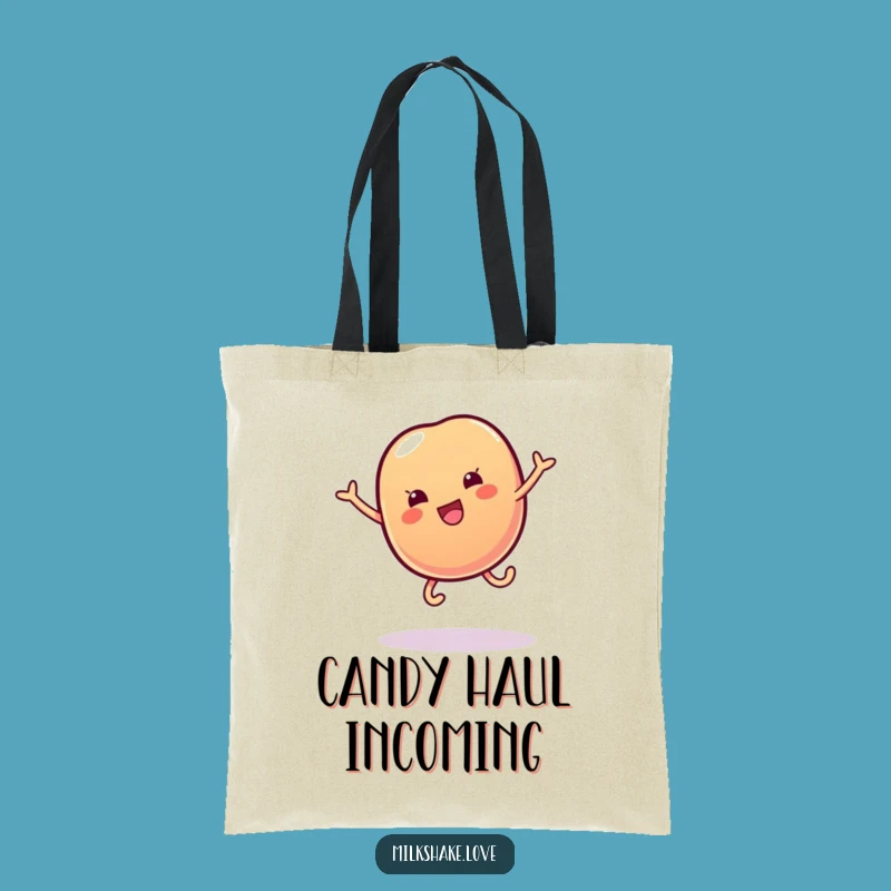 Funny Jelly Bean Cartwheel Tote Bag: Carry Your Fun in Sweet Style