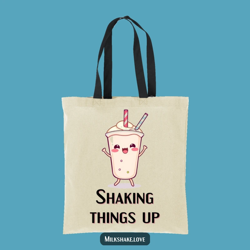 Funny Kawaii Milkshake Tote Bag: Shimmy Dance Accessory, Ideal Dance Gift
